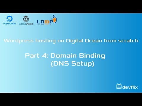 Part 4: DNS Setup (Domain Binding) | Digital Ocean | Wordpress