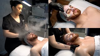 MEN&#39;S CLASSIC FACIAL FOR DRY COMBINATION SKIN | KRISTEN MARIE x GOTBARS510 | LICENSED ESTHETICIAN