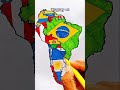 Draw Flag Map of Uruguay 🇺🇾 #uruguay #flag