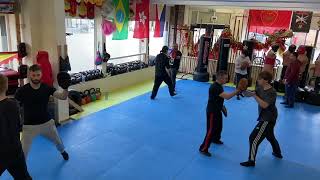 Moi Fa Wing Chun - Hit and hit again - a glimpse of our basic class training - Kung Fu Newcastle.