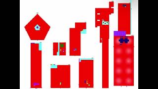 Numberblocks band retro 1051 - 1060