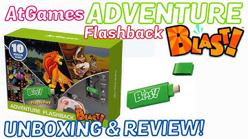 AtGames ADVENTURE Flashback Blast, Unboxing & Review - Emceemur