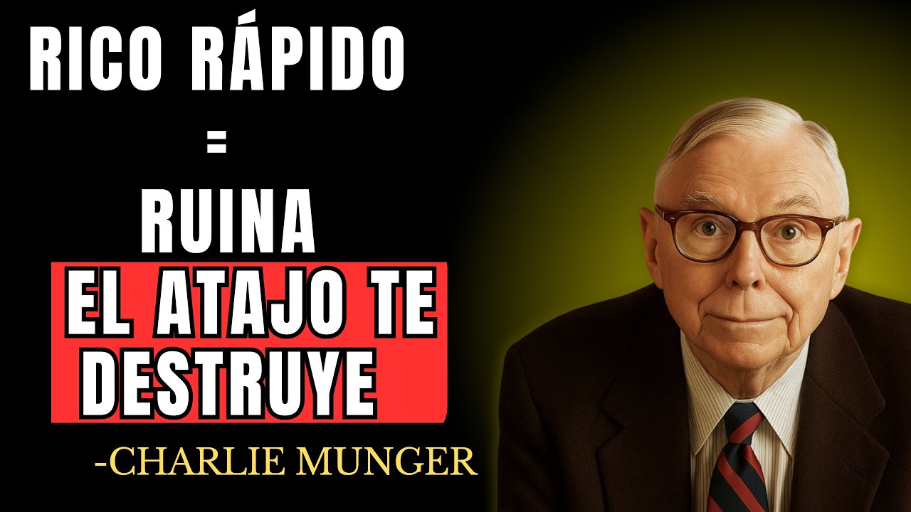 CHARLIE MUNGER. El atajo que te deja en ruina: la obsesión por ganar rápido