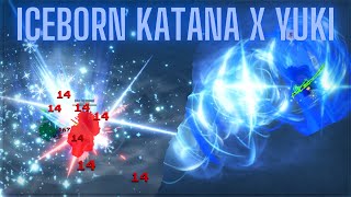 Iceborn Katana X Yuki fun and strong combo  | GPO MINI UPDATE