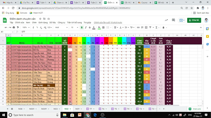 Hướng dẫn lập trình google form google spreadsheet năm 2024