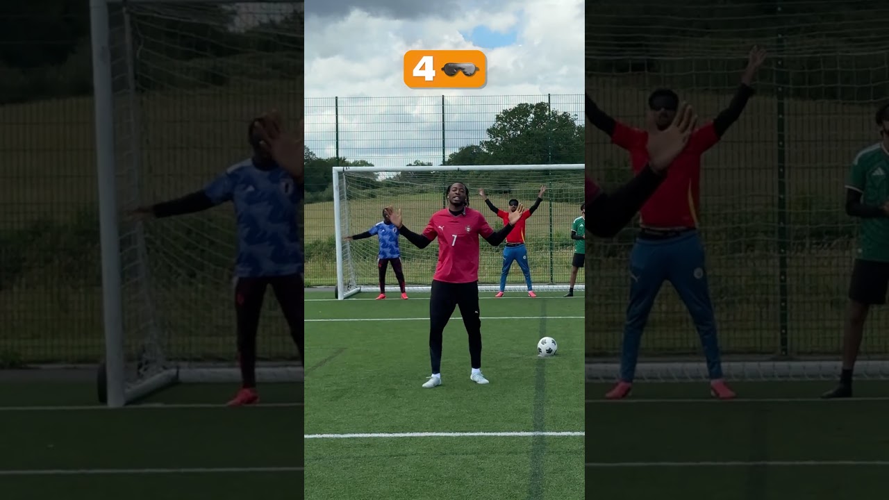 How Many Blind Goalkeepers to Stop Me Scoring?🥷