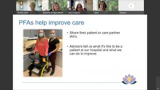 Patient and Family Advisor (PFA) Network Webinar
