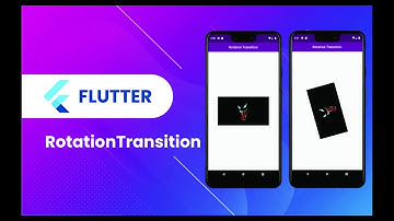Flutter Animation Widget | 07 | RotationTransition | Animation, double, Tween | Speed Code