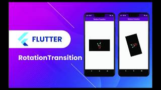 Flutter Animation Widget | 07 | RotationTransition | Animation, double, Tween | Speed Code