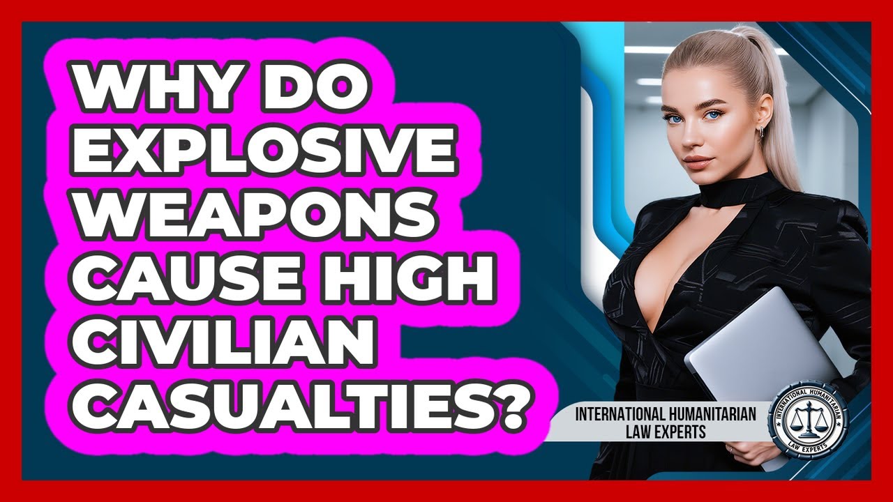 Why Do Explosive Weapons Cause High Civilian Casualties? - International Humanitarian Law Experts