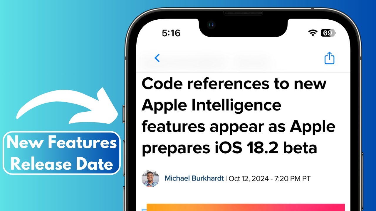 iOS 18.2 New Features Coming & Release Date - YouTube