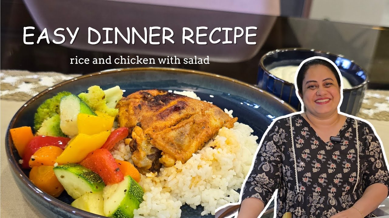 Easy Dinner Recipe / home cooked meal/ Chicken and Rice / Dini Shajohn / kalabhavan Shajohn