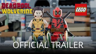Deadpool & Wolverine Trailer but in LEGO | Blender 3D Animation | 4K