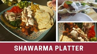 Shawarma Platter | Shawarma Pockets | Mutton & Chicken Shawarma | شاورما | Middle Eastern