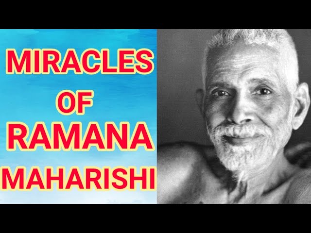 ரமண மஹரிஷி நிகழ்த்திய அதிசயங்கள் | Miracles of Ramana Maharishi | Tamil | தமிழ் | VIYASAR | வியாசர் class=