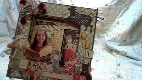 reverse canvas shadowbox DT November