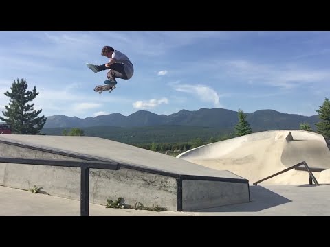 Sierra Fellers, Chris Haslam and Brad McClain take a trip to skate Montana