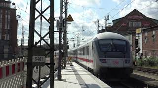 Züge(IC,ICE,EC,FLIX,RB,ME) in Hamburg Hbf am 21. u. 22.08.2019