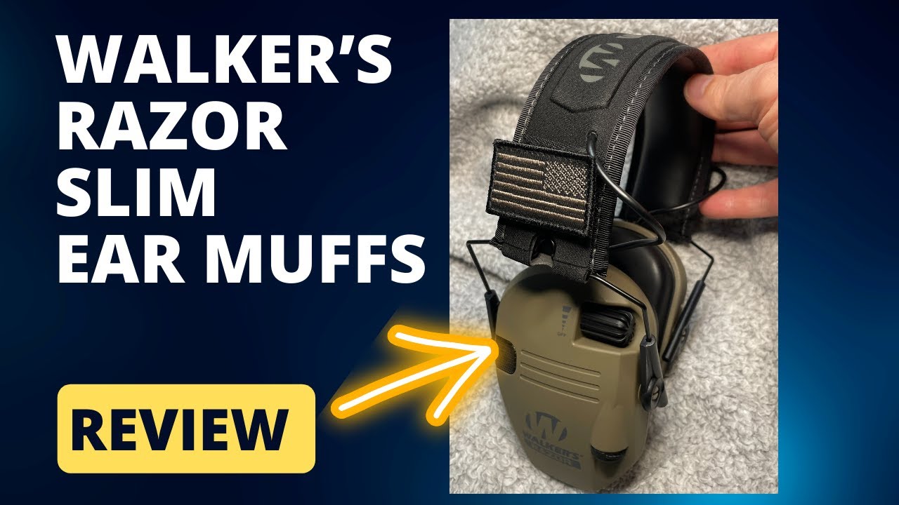 My Review of the Walker Razor Slim Ear Muff YouTube