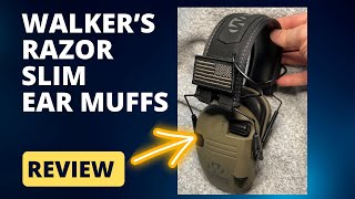 My Review of the Walker Razor Slim Ear Muff