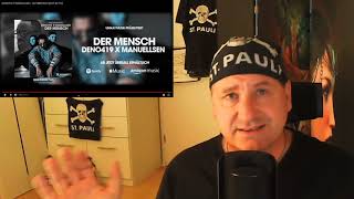 zweiXgeschieden reagiert: DENO419 X MANUELLSEN - DER MENSCH (prod. by Frio) REACTION