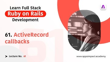 ActiveRecord Callbacks in Rails