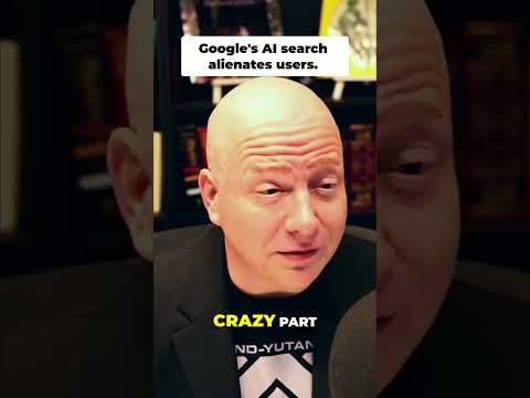 Google's Forced AI is BACKFIRING (Look at these stats!) 🤯 #shorts #ai