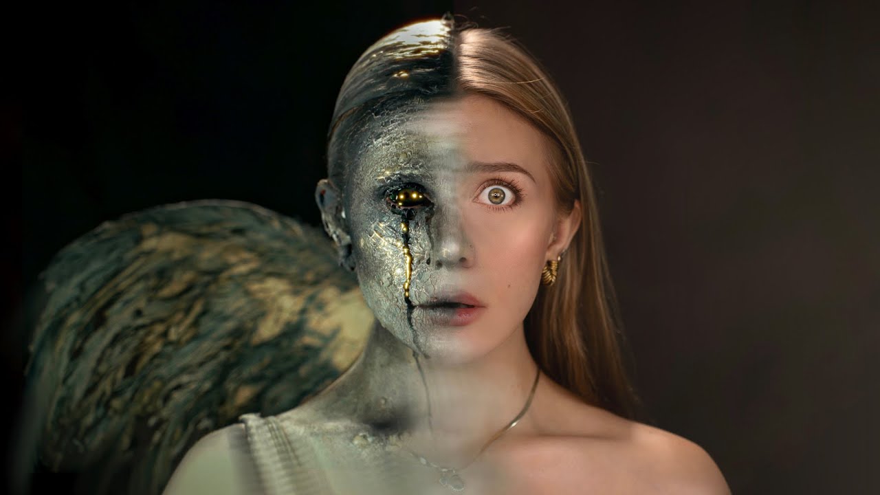 turning into a weeping angel | full SFX tutorial