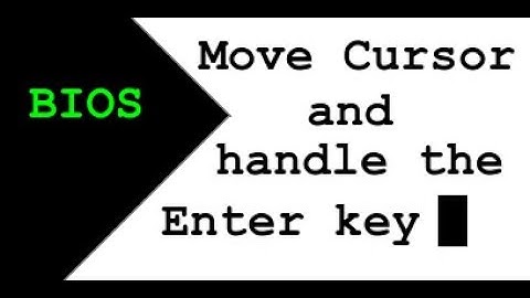 BIOS Boot Sector Assembly: Handling Enter and Moving Cursor to New Line [Ep 9]