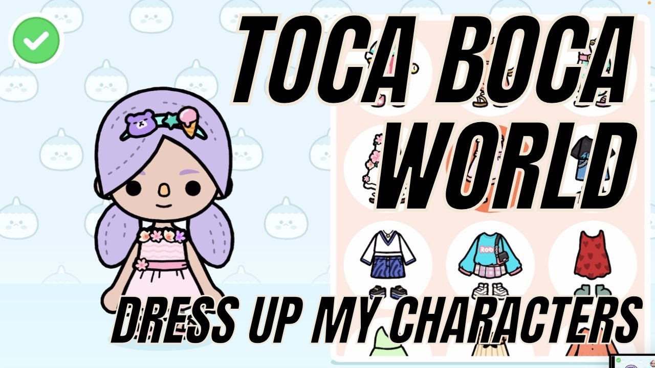 toca boca dress up 🎨 Character Makeover! In Toca World💄✨ Fun Dress-Up & Styling Adventure! 👗🎉 Toca Boca Characters Dress Up