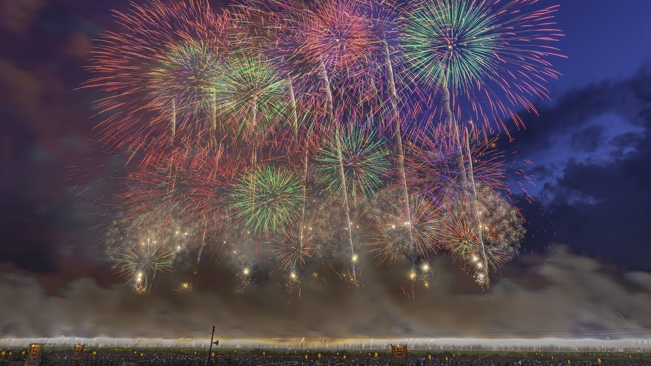 4K] 2018大曲花火大会総集編 Omagari Fireworks from Akita Japan  