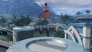 PSO2 NGS - Emote Suggestion - Magical Girl Transformation