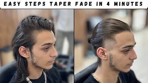 Barber Tutorial | Taper Fade Haircut in 4 Minutes , For Beginners 💈