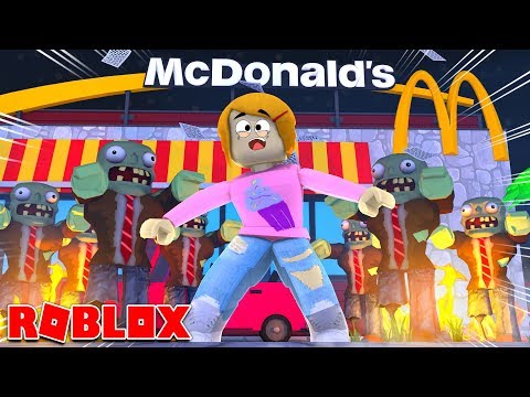 Roblox Escape Zombies Attacking Mcdonalds Youtube - roblox zombies are attacking mcdonalds 3