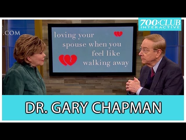 Dr. Gary Chapman: Loving Your Spouse When You Feel Like Walking Away | 700 Club Interactive class=