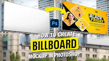 How to Create Billboard Mockup in Photoshop | Photoshop Tutorial 2025 | Am Graphix