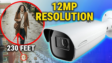 Speco O12B1M 12MP Security Camera Review | Smart Analytics, Night Vision, Outdoor IP Bullet Demo