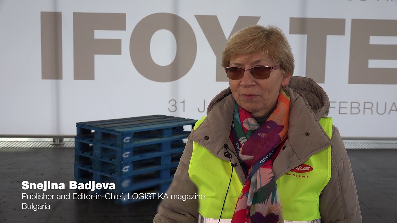 Погрузчики и складская техника на IFOY Test Days 2018. Член жюри Snejina Badjeva