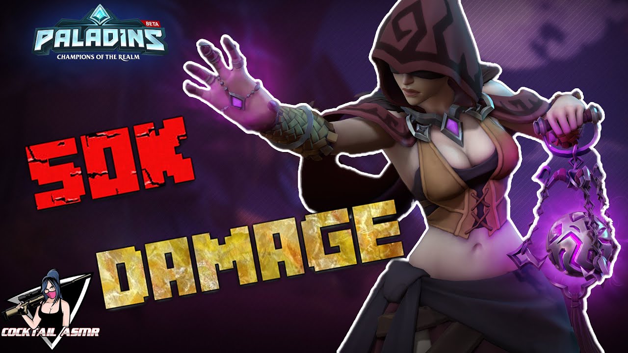 Endless Healing Seris (Paladins) - Cocktail Asmr 😱