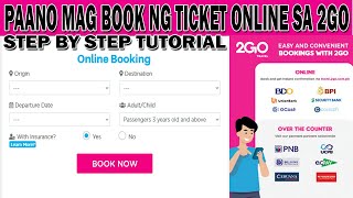 2024 2go Travel | Paano Mag Book ng Ticket sa 2go Website | Step By Step Sa Pag Book ng E-Ticket screenshot 2