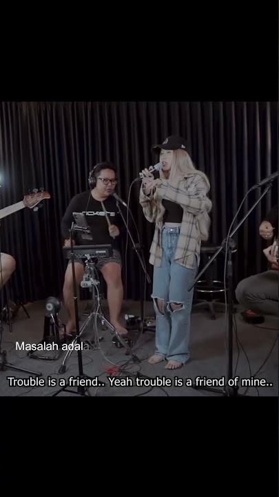 LENKA - TROUBLE IS A FRIENDS | 3PEMUDA BERBAHAYA FEAT SALLSA BINTAN COVER