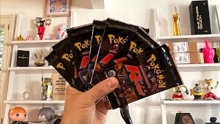 Opening Seven 1st Edition Team Rocket Pokémon Packs!!! Can you weigh 1st edition team rocket?