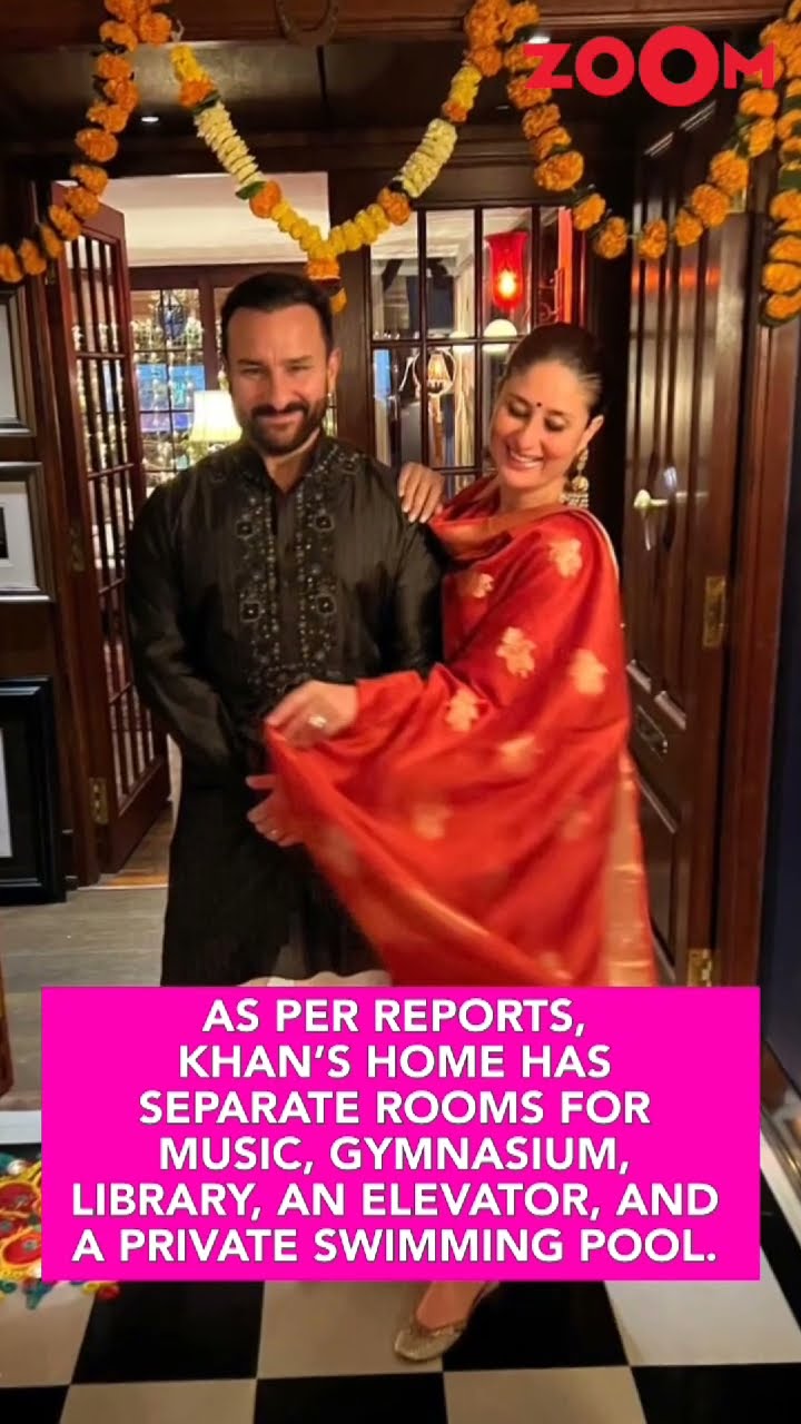 Saif Ali Khan \u0026 Kareena Kapoor Khan's Bandra Apartment value in which he was attacked #shorts