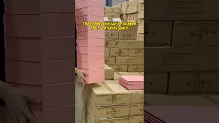 🛒Why do folding boxes save space? it becomes a piece of cardboard. #foldable box#folding box