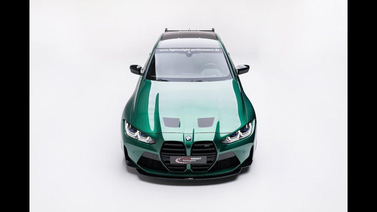 assembly video LIGHTWEIGHT BMW M3 G80 spoiler lip
