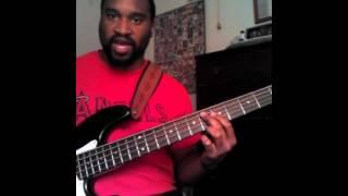 Video thumbnail of "Erica Campbell Bass Lesson: I Need A Lil Mo Jesus"