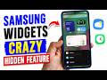 Samsung Galaxy Widgets Crazy Hidden Settings | Hidden features in samsung mobile | Oneui 8