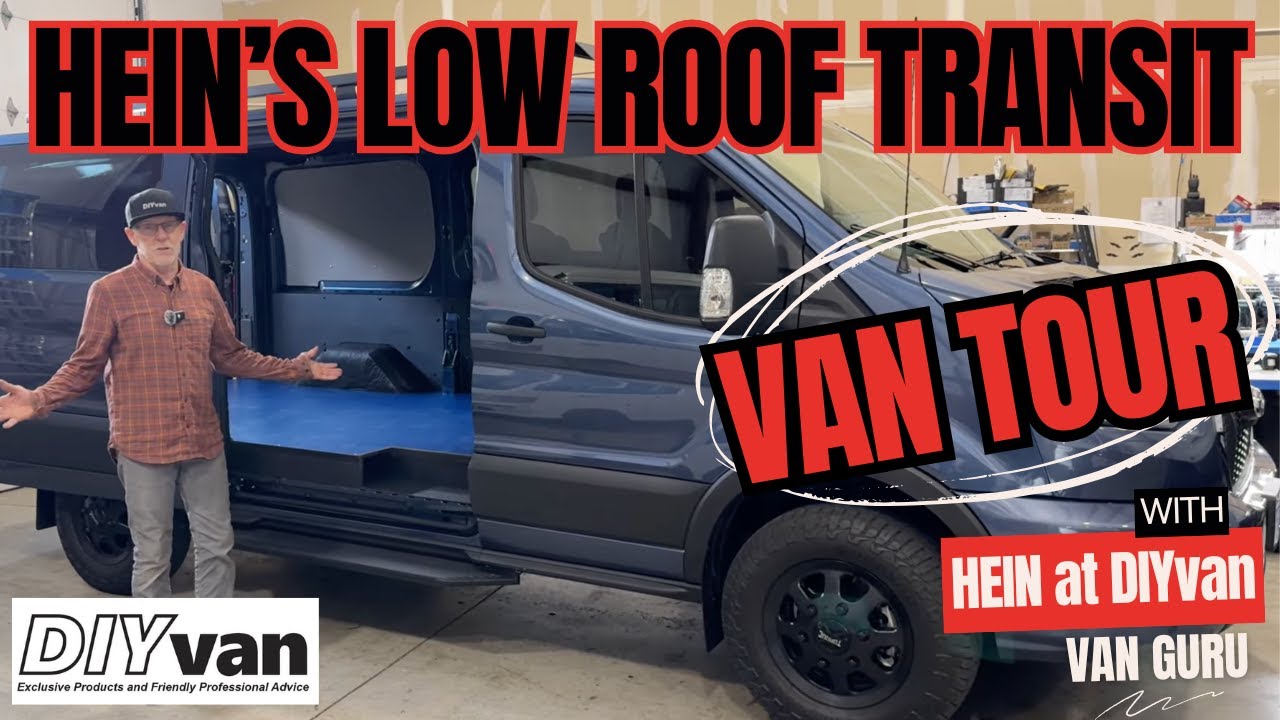 Hein at DIYvan.com Goes Over What is Turning Heads on His 130 Low Roof Transit