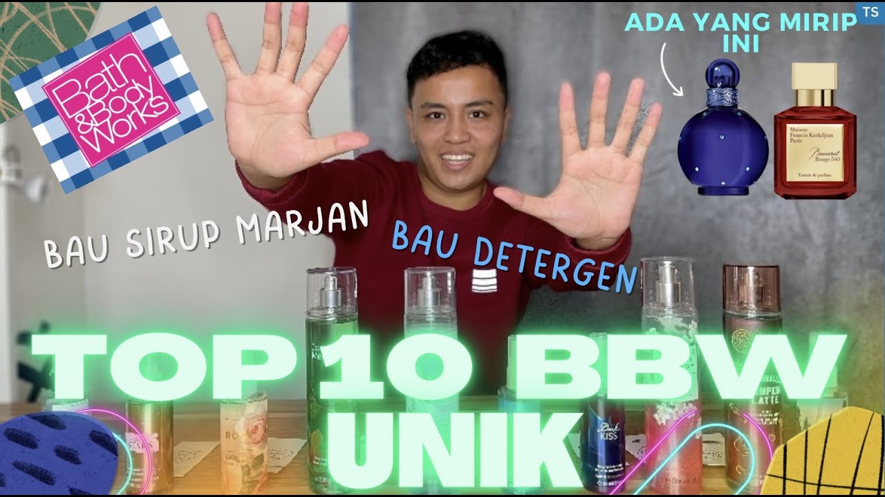 10 BATH & BODYWORKS BODY MIST YANG MEMILIKI AROMA UNIK !