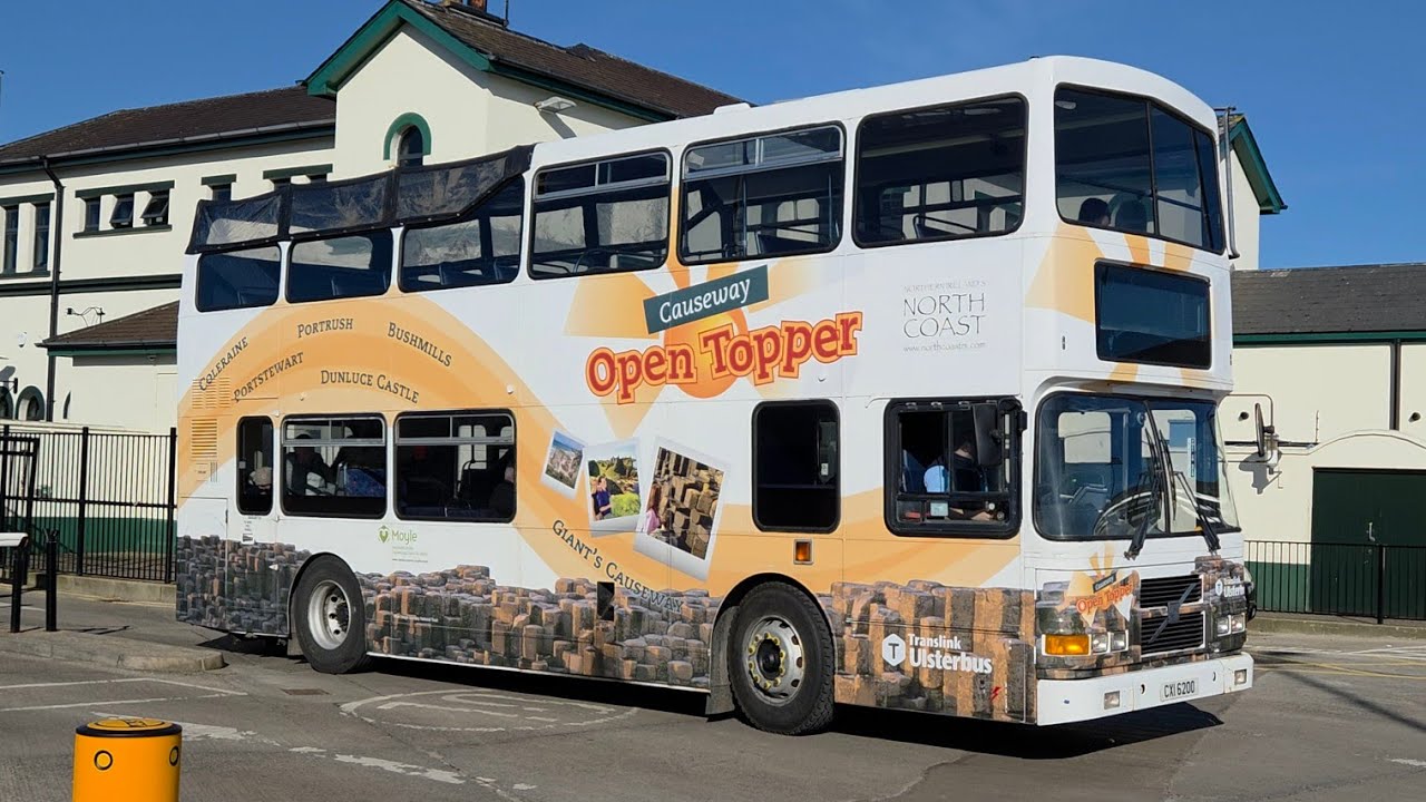 Ride on Ulsterbus Volvo Olympian No.2000 / Ex Dublin Bus RV508 on route 140b.
